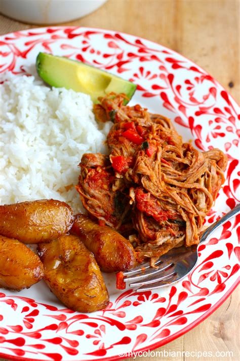 Carne Desmechada O Ropa Vieja Shredded Beef My Colombian Recipes