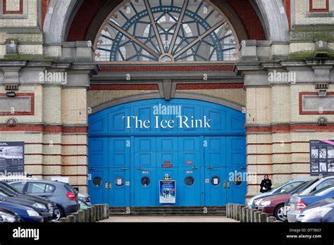 Uk London The Ice Rink At Alexandra Palace Is Pictured In North