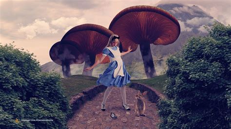 Alice In Wonderland Photo Manipulation Tutorial Youtube