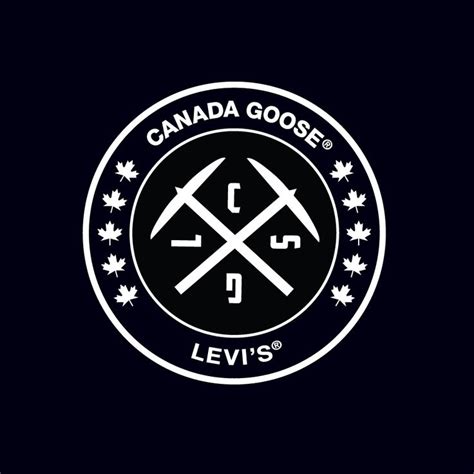 Canada Goose And Levi S Canada Goose Typographic Logo Goose