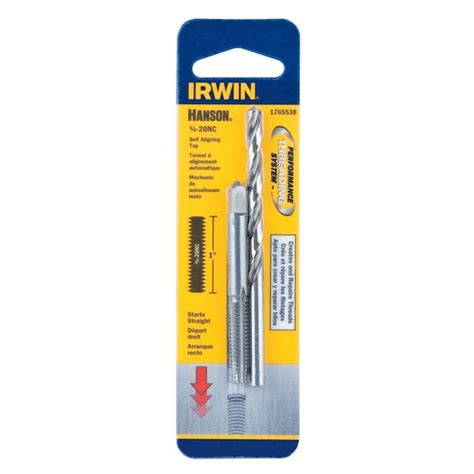 Irwin Hanson 2 Pack Sae Tap And Drill Set In The Tap And Drill Sets