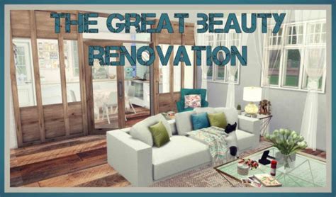 Dinha Gamer The Great Beauty Renovation • Sims 4 Downloads