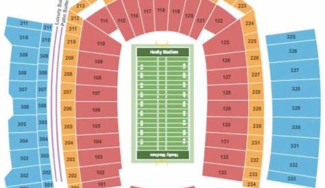 husky softball stadium seating chart
