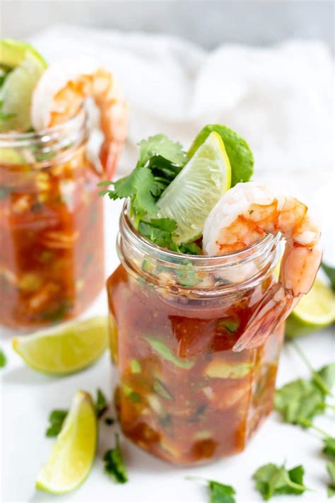 Drain the water, and add fresh cold water to cover the shrimp again. Mexican Shrimp Cocktail Recipe - WonkyWonderful