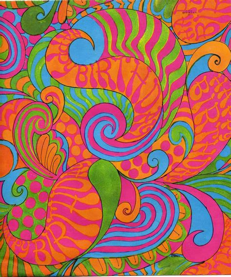Vintage Groovy Wrapping Paper From Pete Flickr Photo Sharing