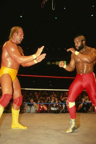Hulk Hogan And Mr T Wrestlemania Hulk Hogan Pro Wrestling