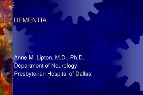 Ppt Dementia Powerpoint Presentation Free Download Id1192912