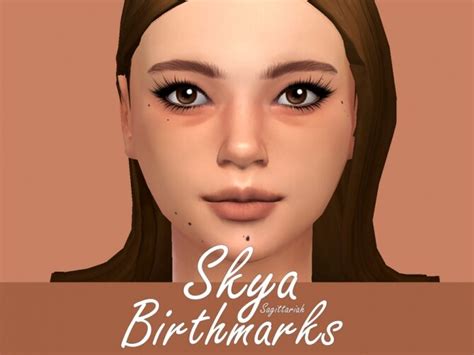 Skya Birthmarks By Sagittariah Sims 4 Skins