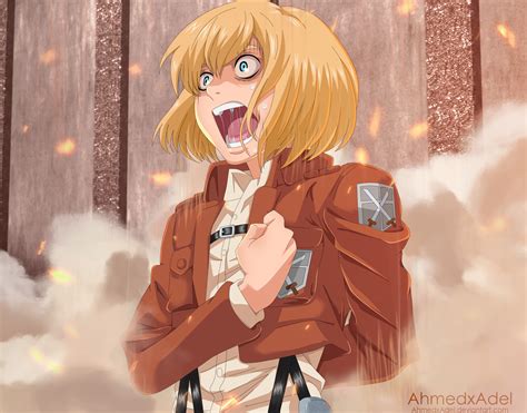 download armin arlert anime attack on titan hd wallpaper by ahmed adel
