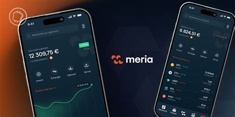 Meria lance son application mobile : vos investissements crypto à