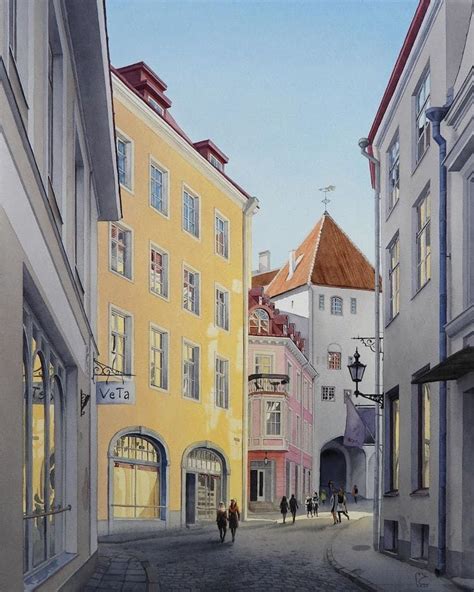 Traveling Artist Paints Exquisite Watercolors Immortalizing Europes