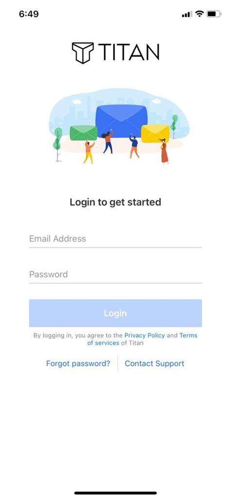 download the titan mobile app titan mail