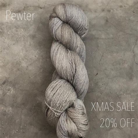 Pewter Is In Superwash Blue Face Leicester Lace Weight Is Now Available In The Shop There