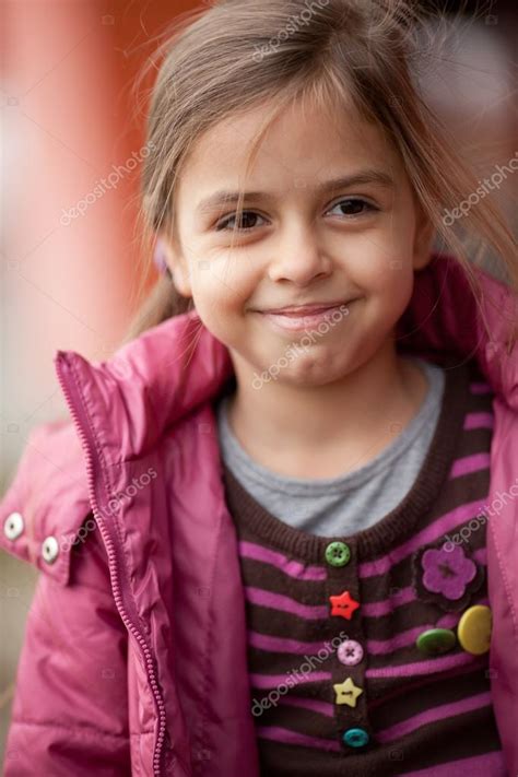 Close Up Of Beautiful Smiling Little Girl Stock Photo By ©waldru 62204491
