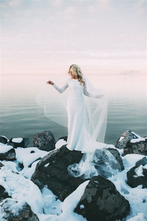 Witney Carson Winter Lake Bridals Witney Carson