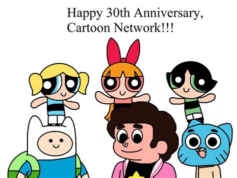 Happy 30th Anniversary Cartoon Network By Ultra Shounen Kai Z On