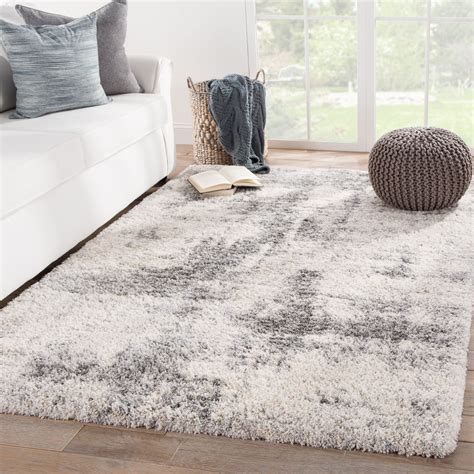 Thousands of sizes and styles. Porch & Den Montavista Ivory/ Light Grey Abstract Area Rug ...