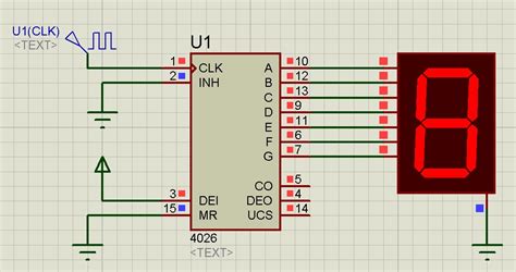 This circuit diagram is a simple digital revolution counter. CD4026 IC Pinout, Example Circuits, Applications, Datasheet and Features