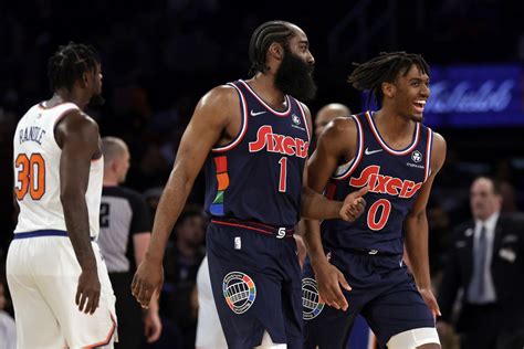 James Harden Leads Sixers To Road Win Against The Knicks Liberty Ballers