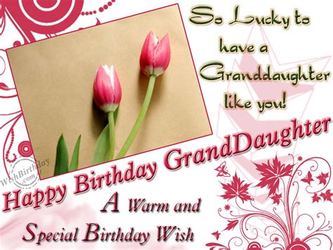 Special Wishes For Granddaughter Birthday Wishes Happy Birthday Pictures