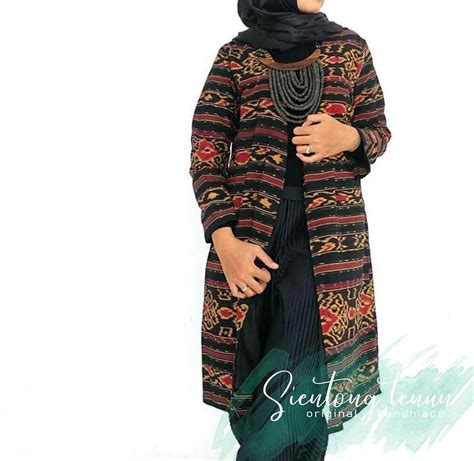 Gamis prisket + blazer tenun import, penjual : Motif Blazer Wanita Ala Tenun Sipirok : Indonesia Eco Fashion Week Model Baju Kain Tenun Batik ...