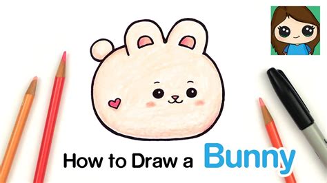 How To Draw A Baby Bunny Rabbit Anirollz Youtube