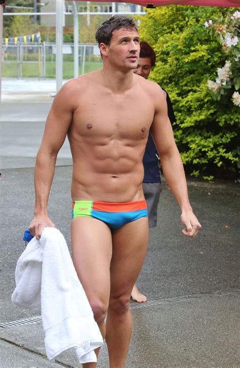 Ryan Lochte Went Shirtless For A Swim In Vancouver On