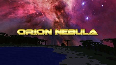 Orion Nebula Night And Day Sky Texture Pack Minecraft Youtube