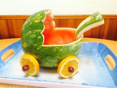 Watermelon Baby Carriage · How To Make A Fruit Salad · Recipes On Cut