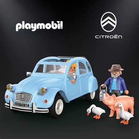 Playmobil Thailand Citroen 2CV รถยนตวนเทจสญชาตฝรงเศสในแบบ