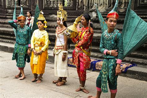 Cambodian Traditional Dress Clothing Costumes