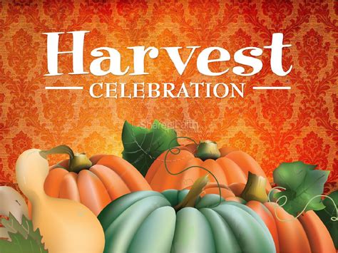 Harvest Celebration Christian Powerpoint Clover Media