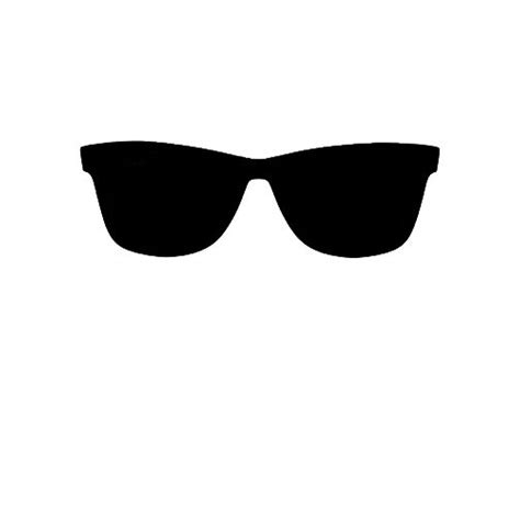 Sunglasses Silhouette Vector At Collection Of Sunglasses Silhouette Vector