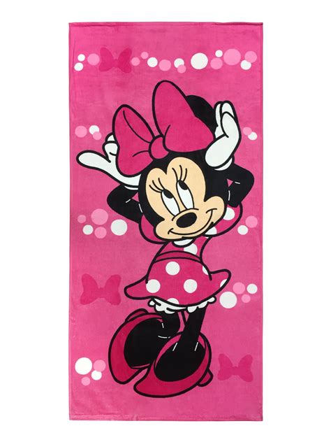 Disney Minnie Mouse Cotton 28 X 58 Beach Towel 1 Each