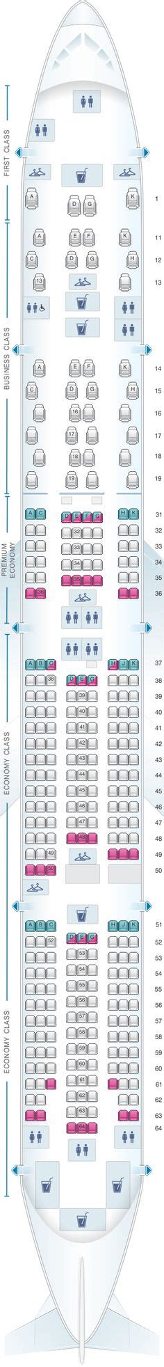 Seat Map China Southern Airlines Boeing B777 300er China Southern