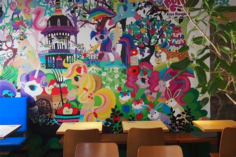 Worlds First My Little Pony Cafe Blows Into Tokyo On A Rainbow Cloud