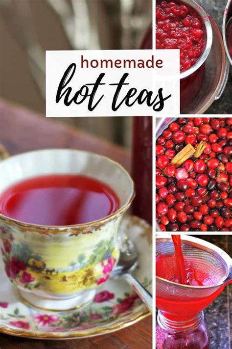 Homemade Tea Recipes Cleverly Simple Hot Tea Recipes Homemade Tea