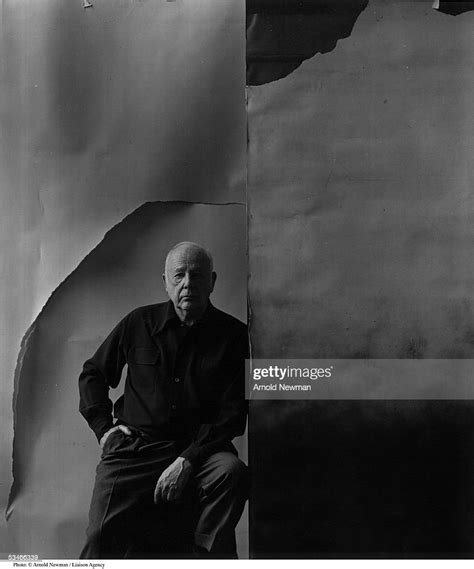 Portrait Of American Photographer Paul Strand January 30 1966 In New