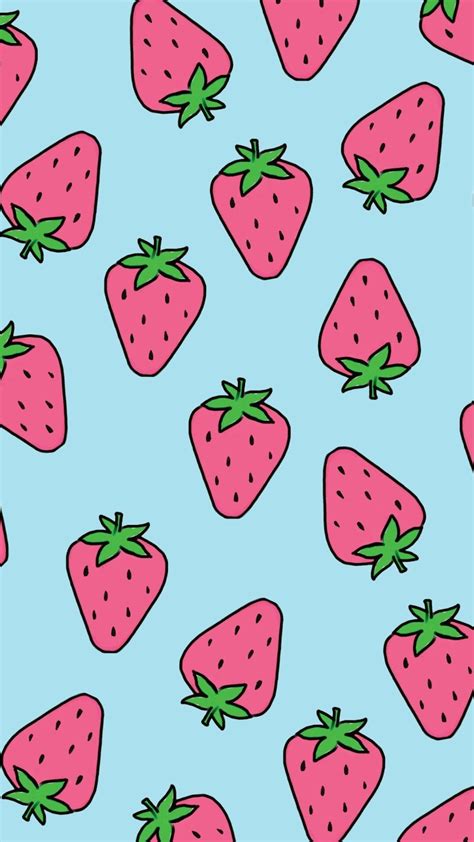 A collection of the top 40 kawaii hd wallpapers and backgrounds available for download for free. Kawaii Strawberry Wallpapers - Wallpaper Cave