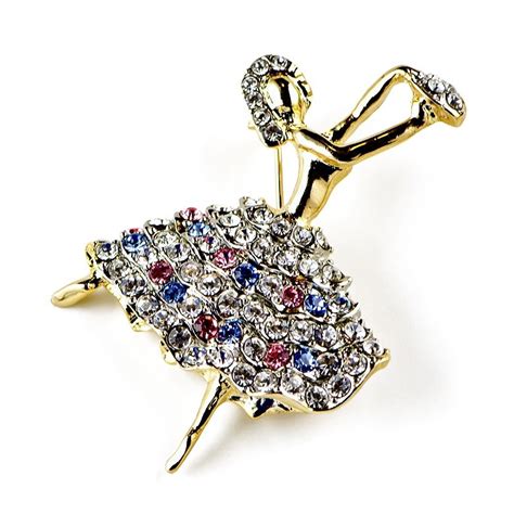 Faberge Brooches And Faberge Pins Ballet Dancer Faberge Brooch