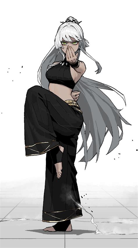 pixilated martial arts manga female martial artists martial arts girl black anime characters