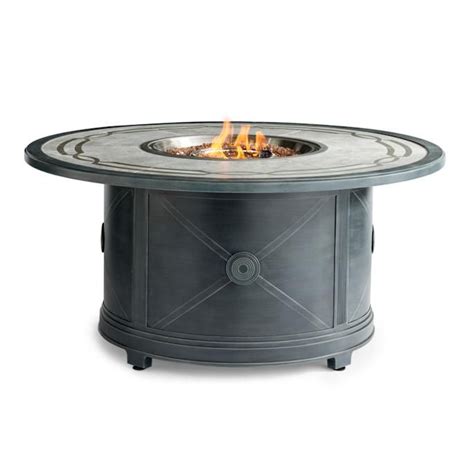 Paloma Round Custom Gas Fire Table Frontgate Fire Table Gas Fire