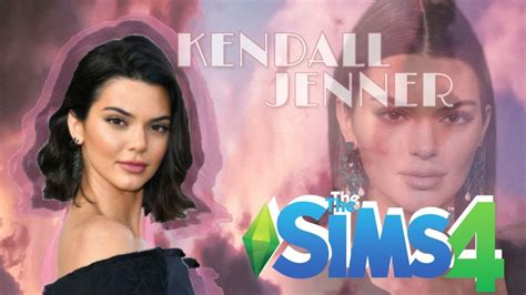 The Sims 4 Create A Sim Kendall Jenner Youtube
