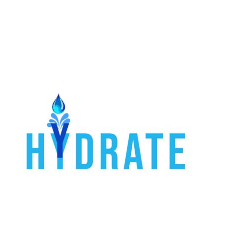 Copy Of Hydration Water Company Logo Postermywall