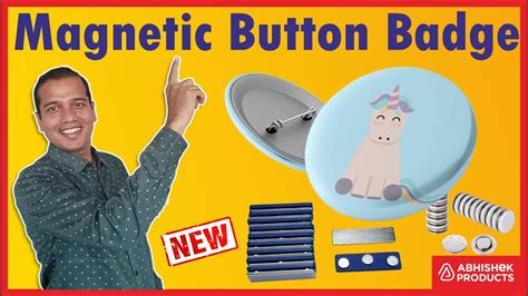 Button Badge Magnet Magnetic Badge Making Machine How To Make Magnet