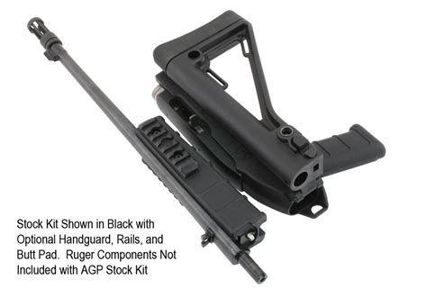 Agp Arms Folding Stock Kit Gen2 Designed For Ruger 1022 Agp Arms Inc