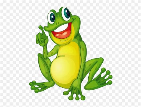 Funny Frog Cartoon Animal Clip Art Images Funny Cartoon Frogs Png