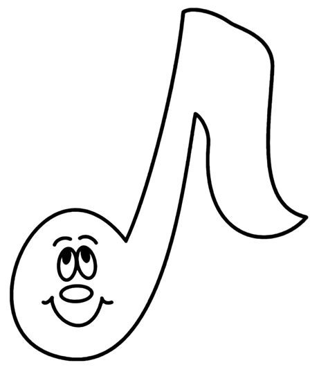 Adorable Music Note Coloring Page Download Print Or Color Online For