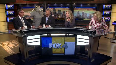 Surprise Morning Show Guest Sends Crew Into Hysterics Fox 4 Kansas