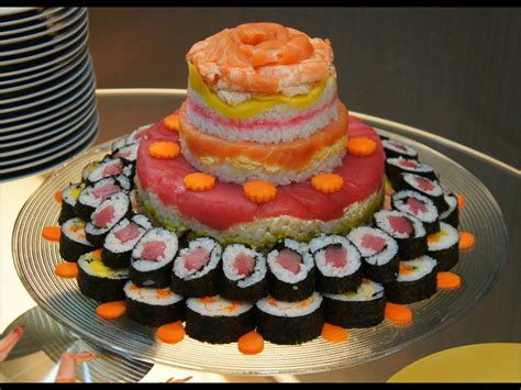 4 Layer Sushi Cake By Bap2s On Deviantart
